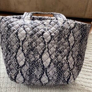 MZ WALLACE medium metro tote SNAKE